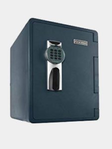 First Alert 2096DF Waterproof Fire Safe with Digital Lock, 2.14 Cubic Foot, Gray Review