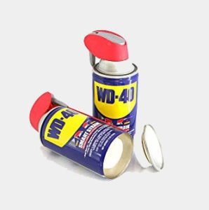 WD-40 Safe Can Diversion Stash Container+Free Pack of 1 1/4 Rasta Wrap