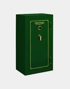 Stack-On FS-24-MG-C 24-Gun Fire Resistant Safe with Combination Lock, Matte Hunter Green Review