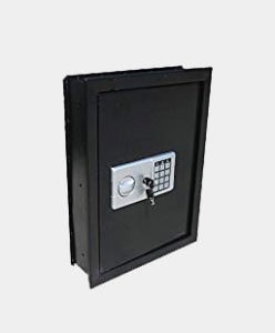 Digital Electronic Flat Recessed Wall Hidden Safe Security Box Jewelry Gun Cash (Black) Review