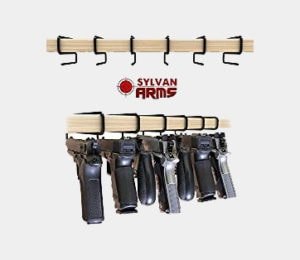 Sylvan Arms Handy Gun Hangers 6 Pack for Shelves and Safes Works For All Handguns Review