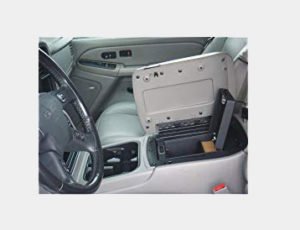 Console Vault Chevrolet Silverado Floor Console 2003-2006 - 1002 - Massive 12 Gauge Cold Rolled Plate Steel, Welded Tab And Notch Seams - Superior 3 Point Locking System Resists Prying - Drill Resistant Locks - Easy 10 Minute Installation