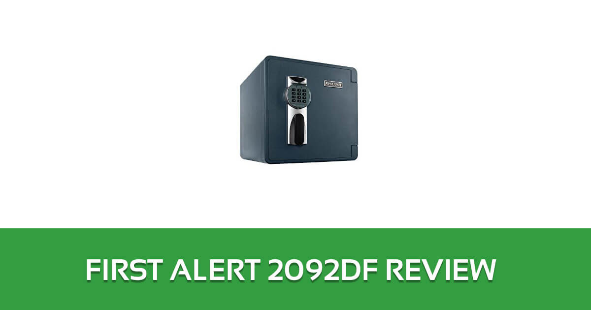 First Alert 2092DF Waterproof And FireResistant Digital Safe Review