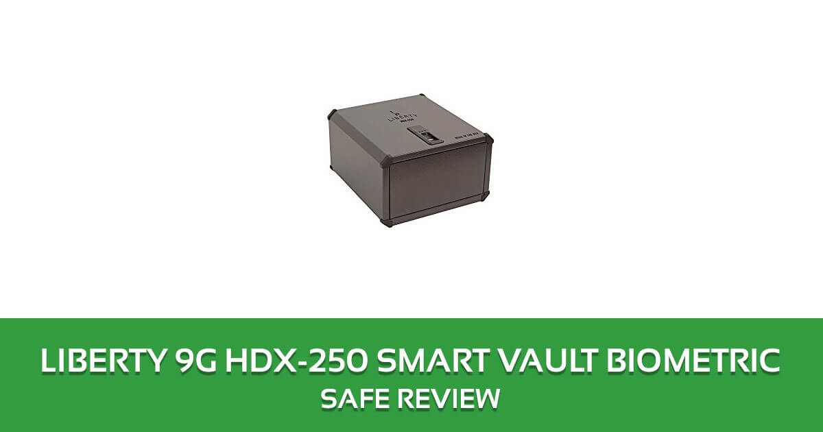 Liberty 9G HDX250 Smart Vault Biometric Safe Review (January, 2024)