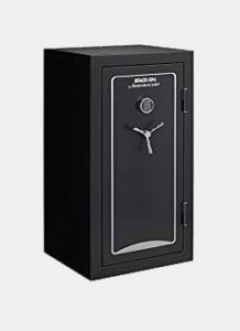 Stack-On TD-40-GP-C-S Total Defense 36-40 Gun Safe with Combination Lock , Gray Pebble