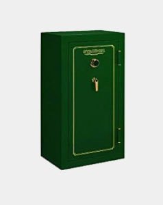 Stack-On FS-24-MG-C 24-Gun Fire Resistant Safe with Combination Lock, Matte Hunter Green