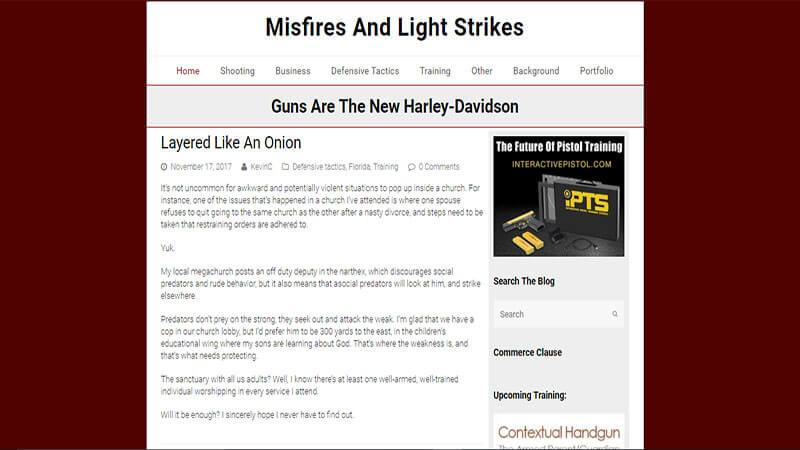 Misfires and Light Strikes
